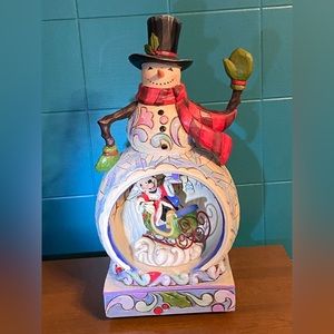Jim Shore Mickey Mouse “A winter wonderland” music box